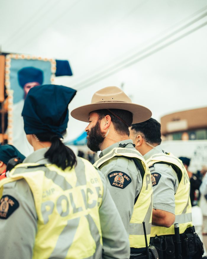 RCMP officers on duty